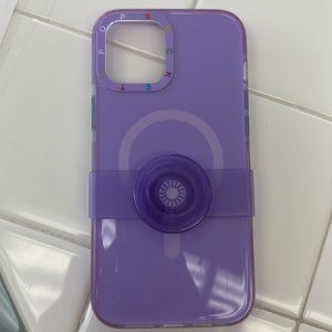 Pop socket Case for IPhone 12 Pro Max